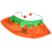 HKM-6529213 Halloween Pet Costume with Pumpkin Cloak, Bat Wings, and Demon Vest Options