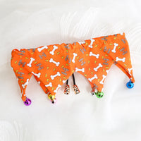 HKM-6529213 Halloween Pet Costume with Pumpkin Cloak, Bat Wings, and Demon Vest Options