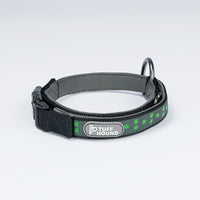 HKM-6530877 Reflective Holographic Dog Leash, Durable Nylon Webbing in Purple, Orange, or Black
