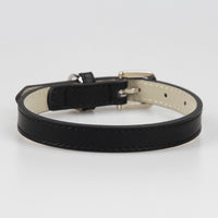 HKM-6533565 Leather Dog Collar for Small to Medium Breeds - Available in Multiple Colors