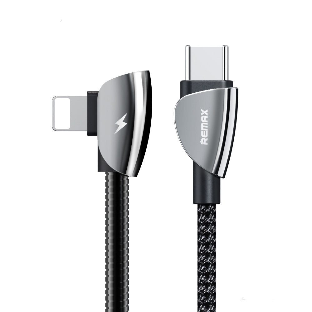 HKM-653395 1.2m Type-C to USB Data Cable for Android Phones - Single Connector, Black