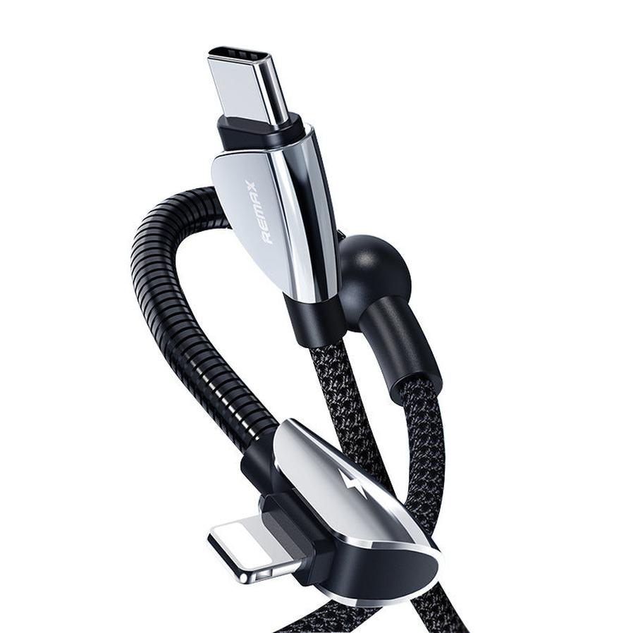 HKM-653395 1.2m Type-C to USB Data Cable for Android Phones - Single Connector, Black