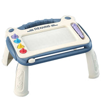 HKM-653587 Detachable Magnetic Drawing Sketch Pad Table Set for Children - Erasable Writing and Painting Learning Board