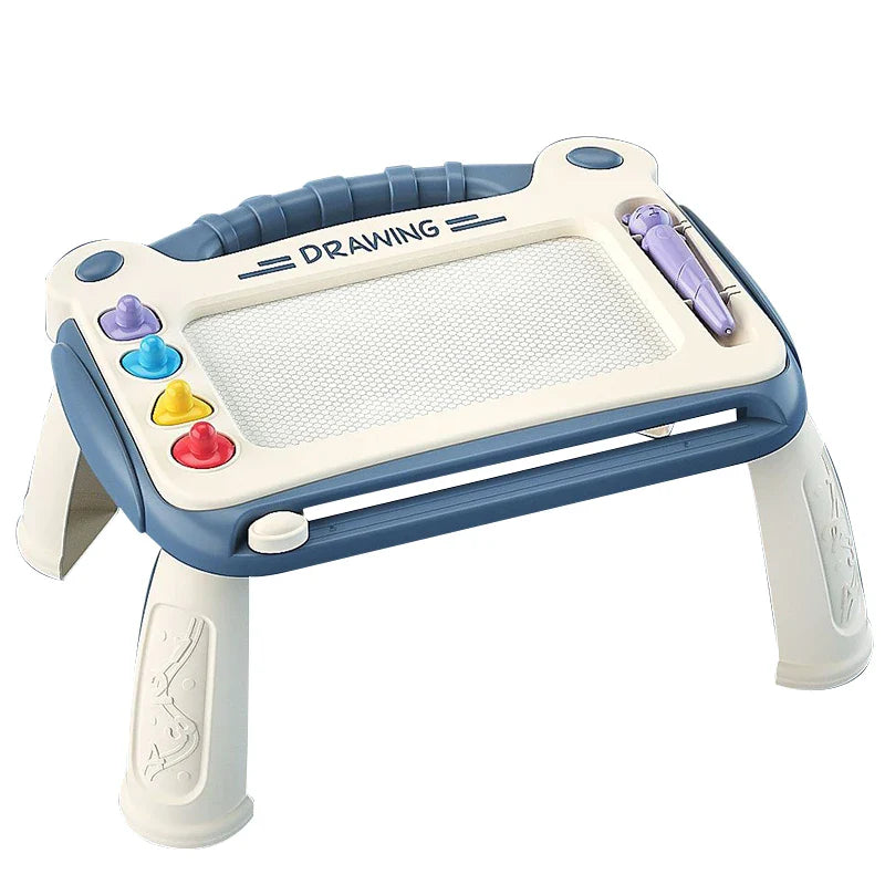 HKM-653587 Detachable Magnetic Drawing Sketch Pad Table Set for Children - Erasable Writing and Painting Learning Board