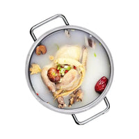 HKM-653715 Durable Stainless Steel Non-Stick Cookware Set - 5/7 Pieces Induction Compatible Pots and Pans for Modern Cooking
