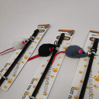 HKM-6538173 Interactive Little Mouse Cat Teaser Toy for Playful Cats