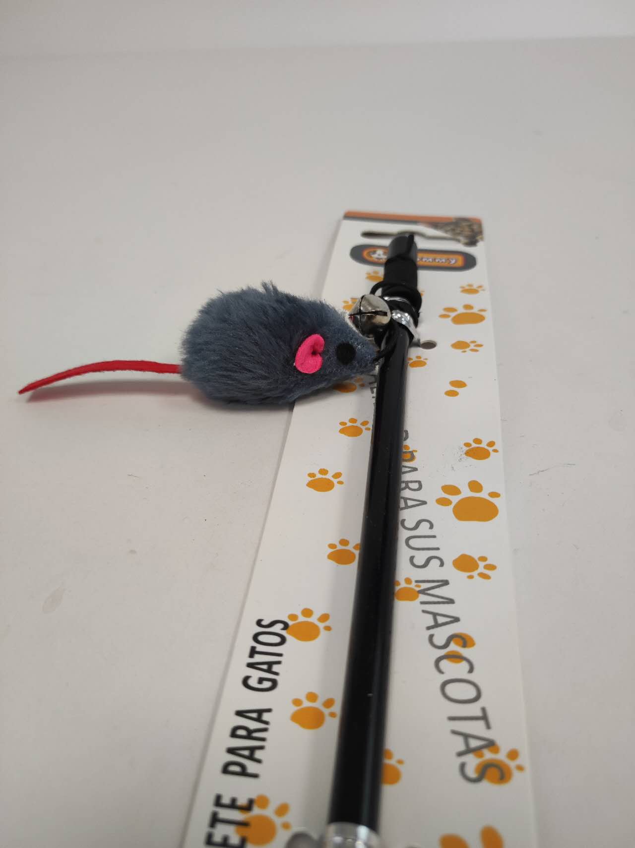 HKM-6538173 Interactive Little Mouse Cat Teaser Toy for Playful Cats