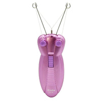 HKM-653907 Electric Body Hair Removal Device - Waterless Cleaning, ABS, Purple Color, Full Body Use