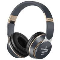 HKM-654035 Foldable Wireless Bluetooth Headset with Stereo Sound and Call Function - Compatible with Mobile Devices