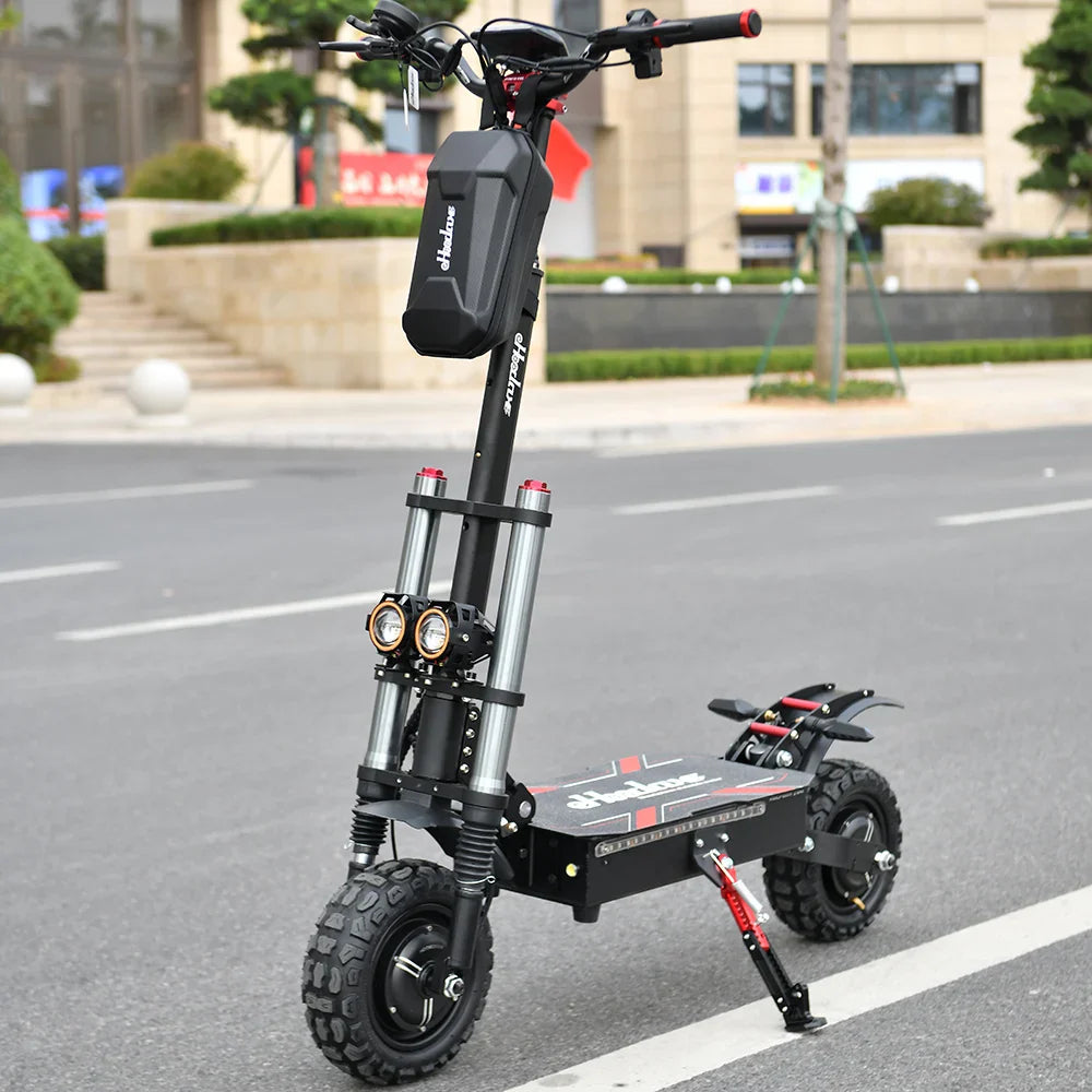 HKM-654035 High-Speed 60V Electric Scooter with 5600W Dual Motors and 100KM Travel Range