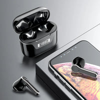 HKM-654163 Wireless Earbuds with LED Battery Display - Bluetooth Earphones for Clear Sound and Comfort