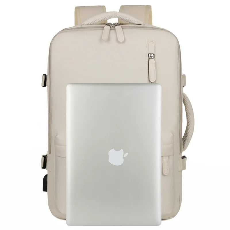 HKM-654227 Durable Unisex Zipper Closure Tote Bag and Versatile Backpack for Everyday Use