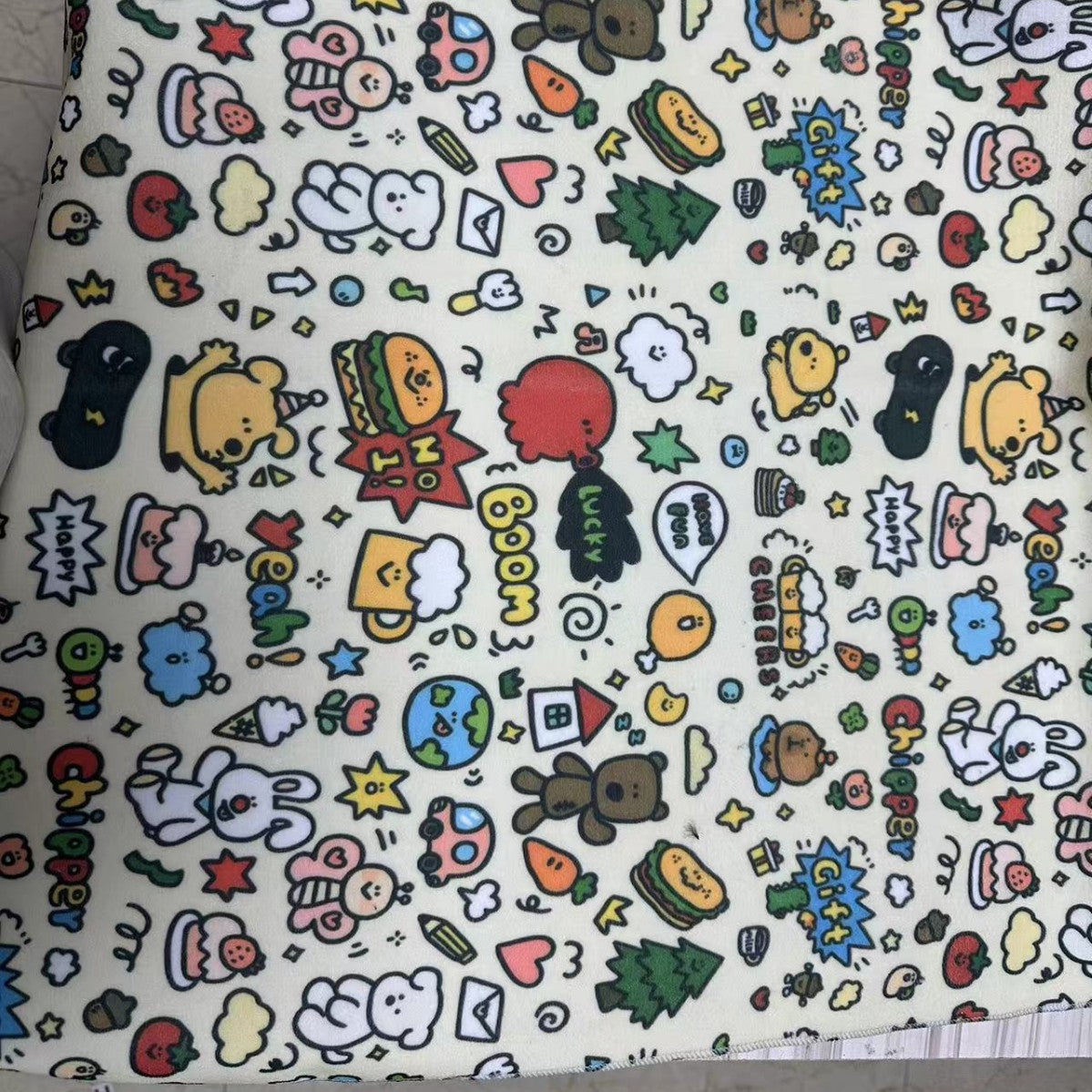 HKM-6542781 Large Cartoon Animal Print Cosmetic Bag in Multiple Designs and Sizes