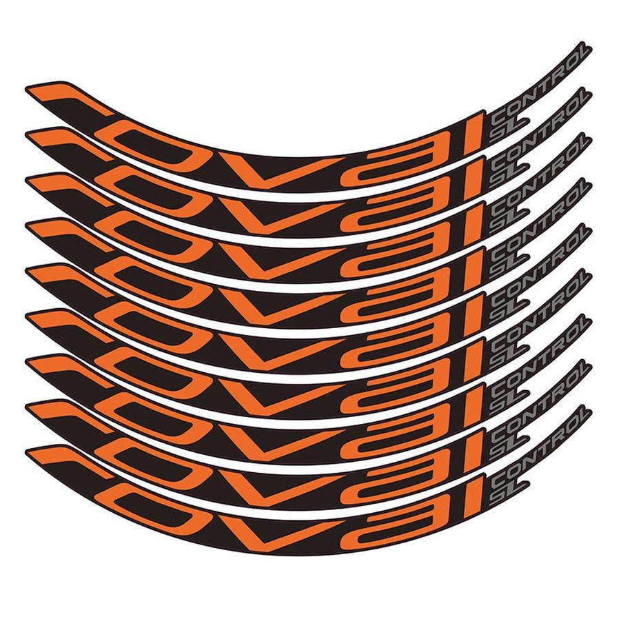 HKM-654355 Mountain Bike Rim Wheel Set with Color Customization Stickers