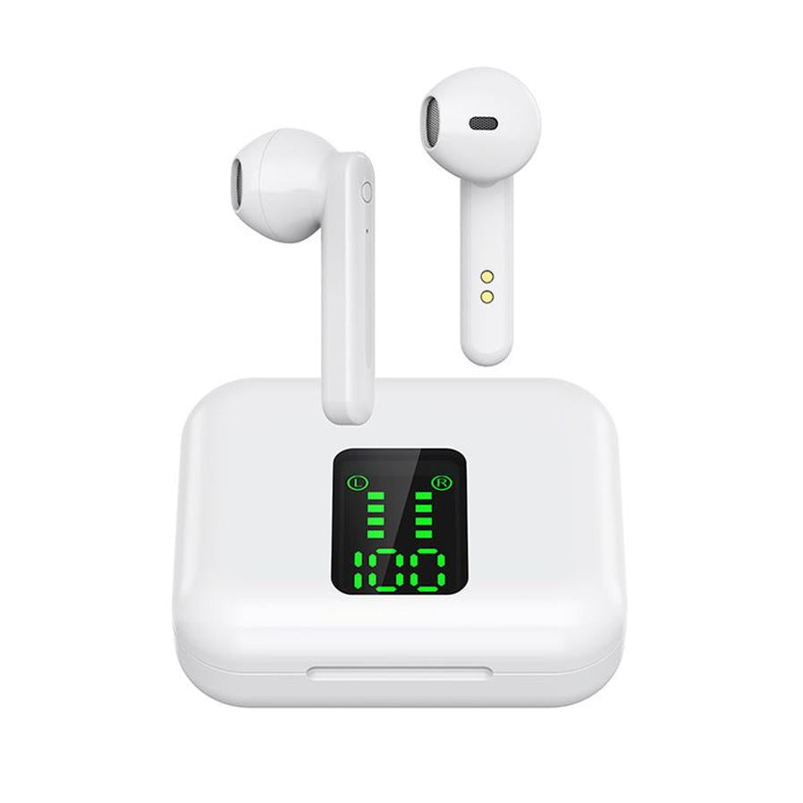 HKM-654483 Wireless Semi-In-Ear Bluetooth Headphones with 3-Hour Playback Time and Quick Charging
