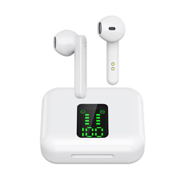 HKM-654483 Wireless Semi-In-Ear Bluetooth Headphones with 3-Hour Playback Time and Quick Charging