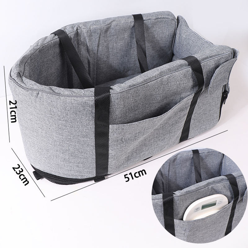 HKM-6545341 Outdoor Pet Kennel for All Seasons - Gray, Blue, and Red Fabric Options