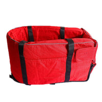 HKM-6545341 Outdoor Pet Kennel for All Seasons - Gray, Blue, and Red Fabric Options