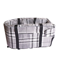 HKM-6545341 Outdoor Pet Kennel for All Seasons - Gray, Blue, and Red Fabric Options