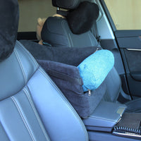 HKM-6547133 Removable and Washable Cloth Pet Car Armrest Box in Green and Black