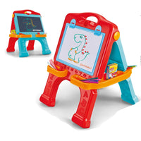 HKM-654739 2-in-1 Kids Travel Sketchpad and Erasable Drawing Board Set for Ages 3+