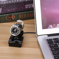 HKM-654995 HD USB Computer Camera with Manual Focus and Built-in Microphone