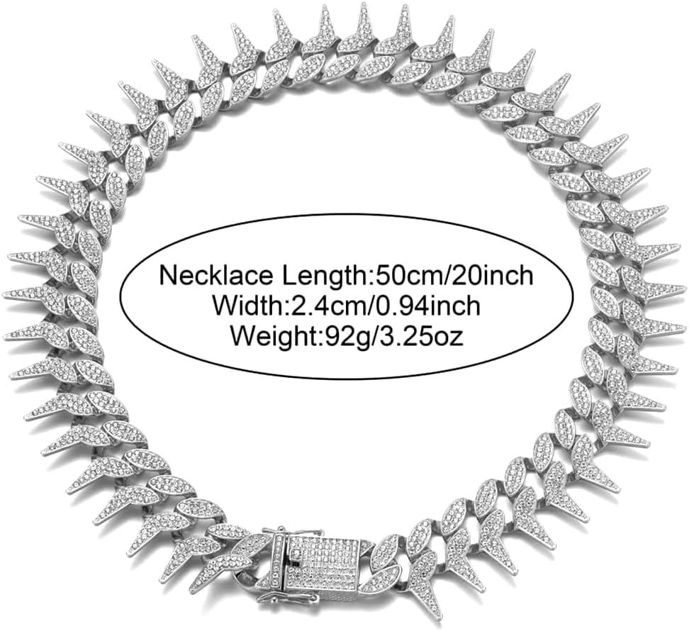 HKM-6551485 Plaid Diamond Pet Neckband Necklace in Gold, Silver, and Rose Gold - Multiple Sizes Available