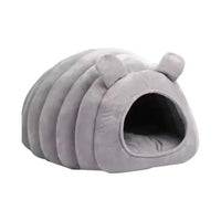 HKM-6556093 Cozy Pet Bed and Basket for Cats and Dogs - 38x42x33cm Size