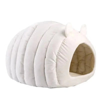 HKM-6556093 Cozy Pet Bed and Basket for Cats and Dogs - 38x42x33cm Size