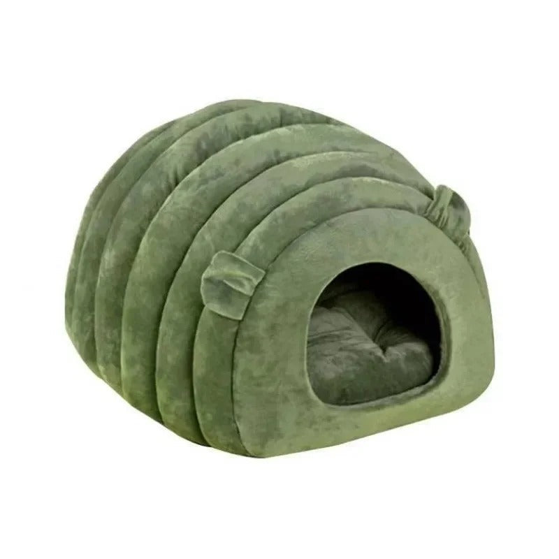 HKM-6556093 Cozy Pet Bed and Basket for Cats and Dogs - 38x42x33cm Size