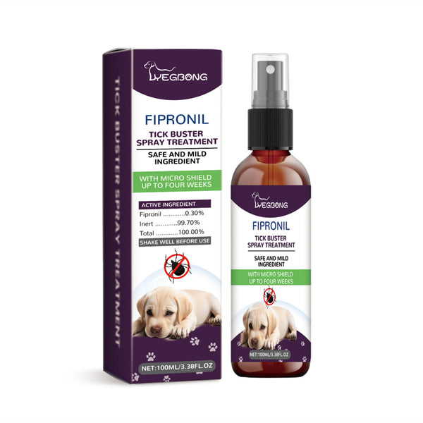 HKM-6556477 Natural Pet Bug Spray with Mild Ingredients - 100ml Capacity