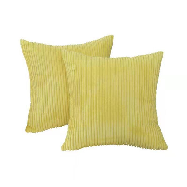 HKM-655699 Nordic Solid Color Corduroy Pillow Cushion Cover for Sofa and Bedroom Decor