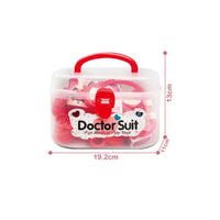 HKM-655827 Mini Doll House Doctor Kit for Kids - Portable Role Play Educational Toy