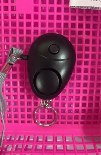 HKM-655827 Personal Security Alarm Keychain with LED Light for Emergency Preparedness