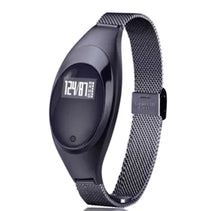 HKM-655827 Smart Bracelet with Blood Pressure and Heart Rate Monitoring, Sleep Tracking, Call and Alarm Reminders, Compatible with Android and iOS