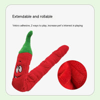 HKM-6559421 Interactive Smell Puzzle Toy for Dogs - Slow Feed Training and Stimulation, Polar Fleece - Red