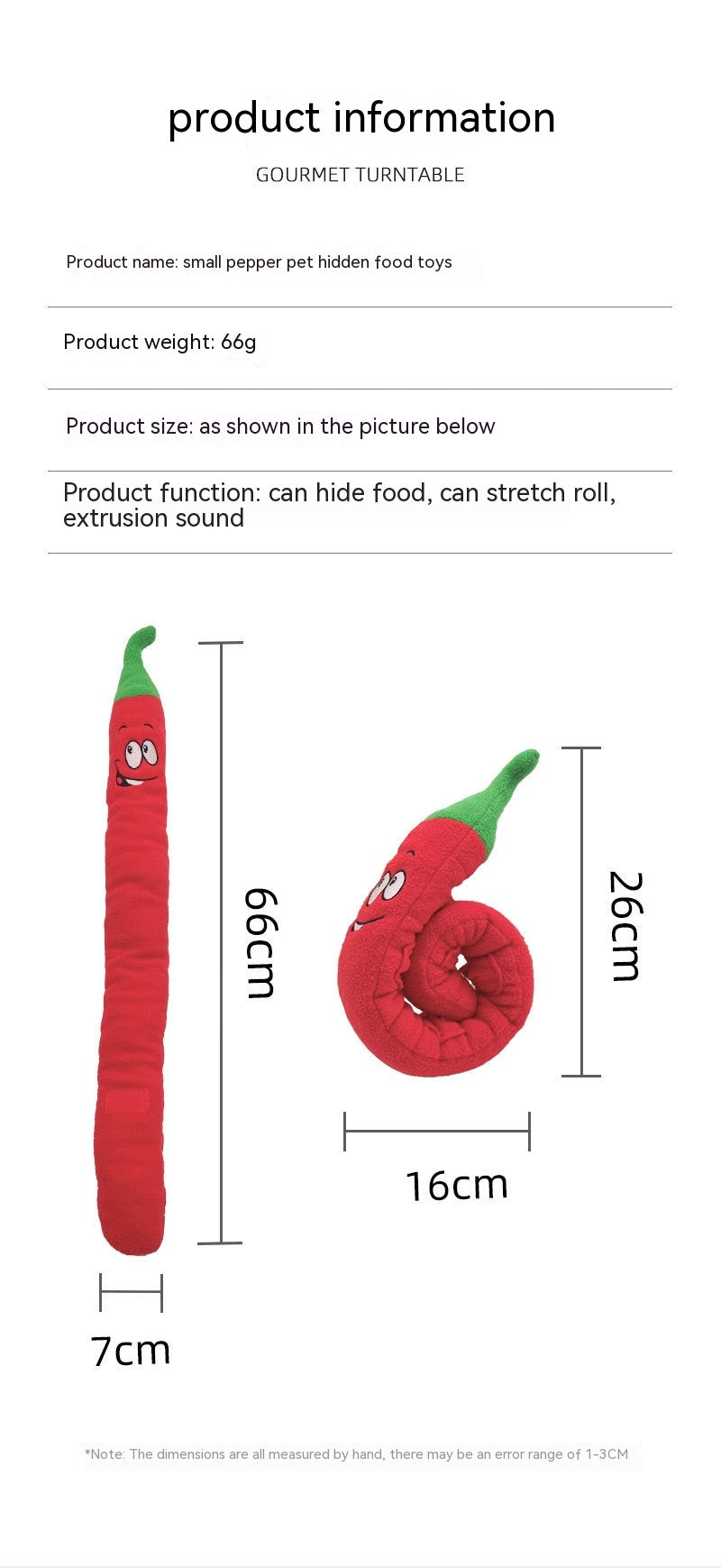 HKM-6559421 Interactive Smell Puzzle Toy for Dogs - Slow Feed Training and Stimulation, Polar Fleece - Red