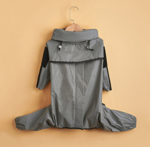 HKM-6560957 Reflective Waterproof Raincoat for Dogs - Available in Multiple Sizes