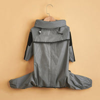 HKM-6560957 Reflective Waterproof Raincoat for Dogs - Available in Multiple Sizes