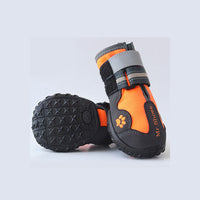 HKM-6561213 Waterproof Dog Shoes for Pets – Durable Cloth Material, Available in Black and Red, Sizes 2 to 8