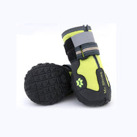HKM-6561213 Waterproof Dog Shoes for Pets – Durable Cloth Material, Available in Black and Red, Sizes 2 to 8