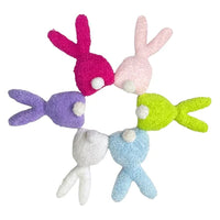 HKM-656147 Easter Bunny Plush Doll - Soft Stuffed Rabbit Toy for Kids, Perfect Holiday Decoration