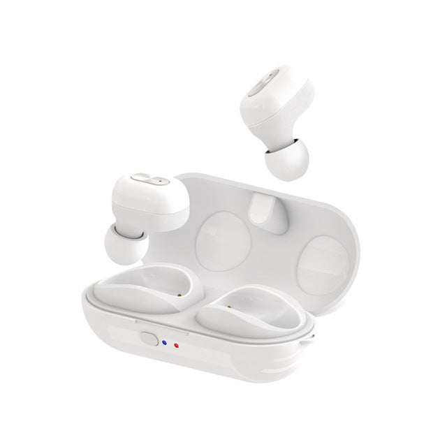 HKM-656211 Wireless Bluetooth Stereo Headset with Call Function and 10m Range - Available in Noble Black and Fruit Powder White