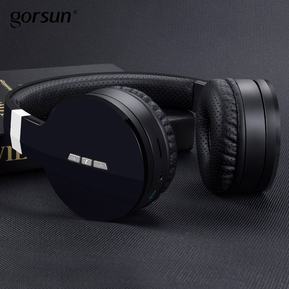 HKM-656339 Wireless Folding Stereo Bluetooth Headset with Deep Noise Reduction and TF Card Support