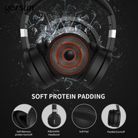 HKM-656339 Wireless Folding Stereo Bluetooth Headset with Deep Noise Reduction and TF Card Support