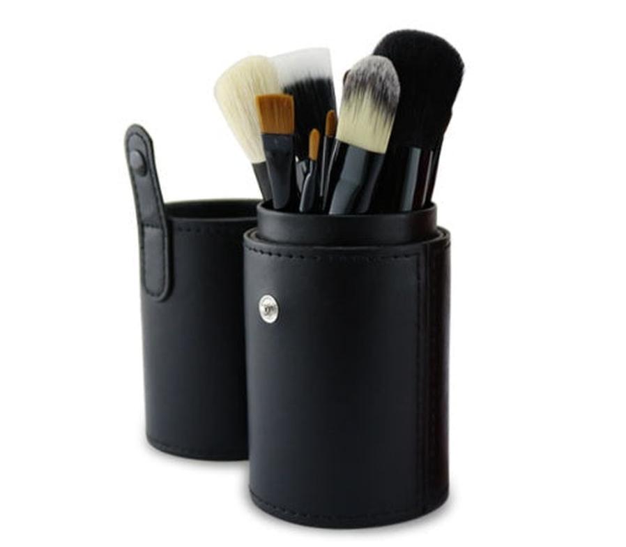 HKM-656531 12-Piece Multi-Function Makeup Brush Set with PU Storage Tube
