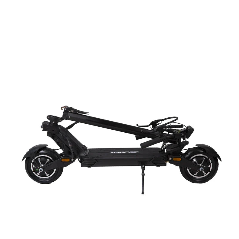HKM-656659 Dual Motor 2000W Electric Scooter with 52V 18.2Ah Battery, 60-80km Range, Foldable Design, Max Speed 40km/h, Full Suspension, Unisex