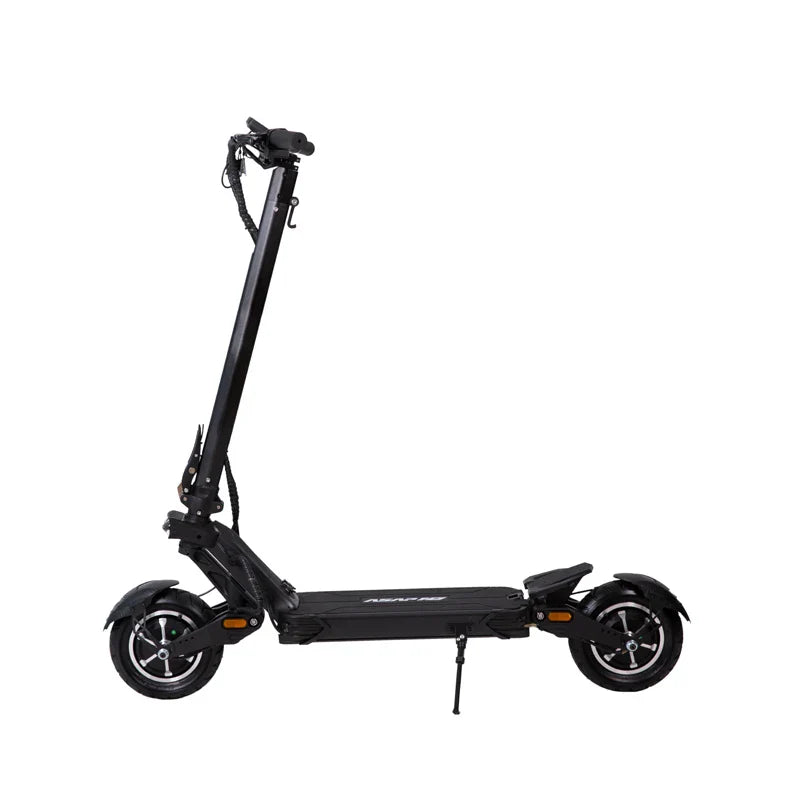 HKM-656659 Dual Motor 2000W Electric Scooter with 52V 18.2Ah Battery, 60-80km Range, Foldable Design, Max Speed 40km/h, Full Suspension, Unisex