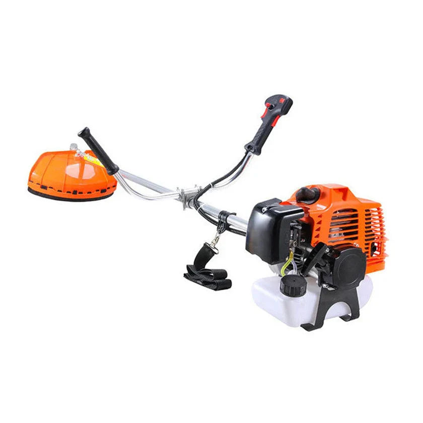 HKM-656659 Petrol Brush Cutter with Shoulder Strap for Steep Slopes and Mountainous Terrain