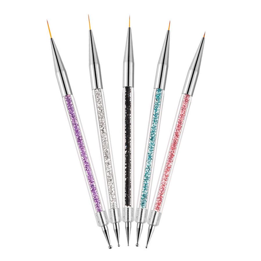 HKM-656787 Double-Headed Pointing Drilling Pen for Rhinestones - 48g Set, Suitable for All Skin Types